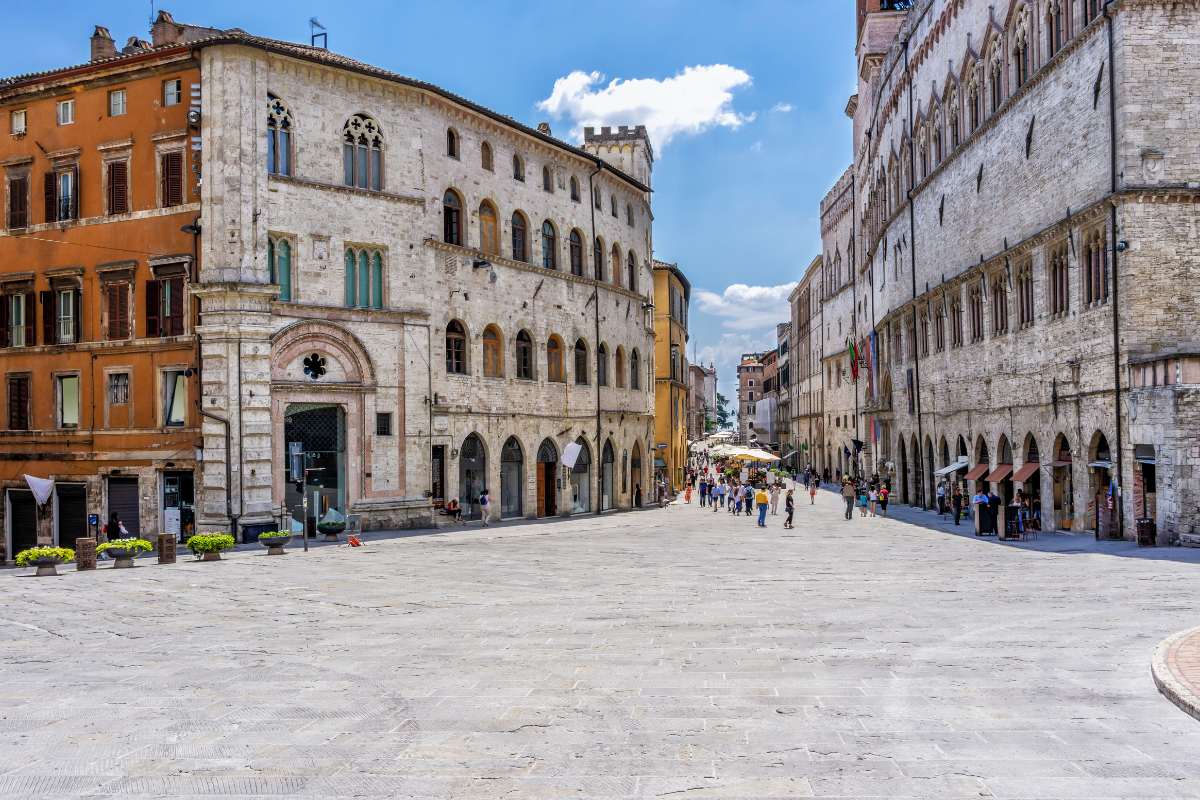 Corso Vannucci centro storico Perugia