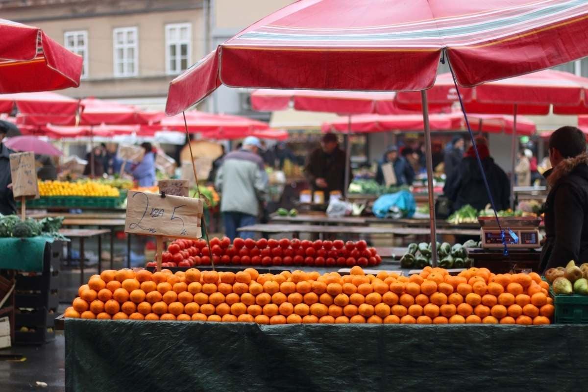 Shopping al Mercato Dolac