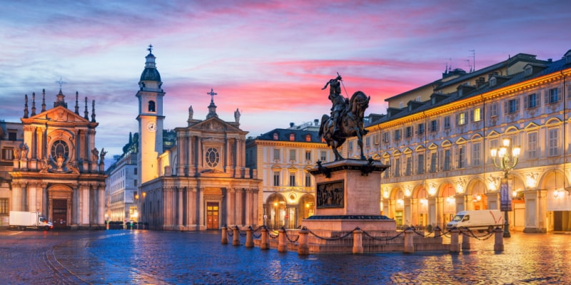 torino piazza san carlo